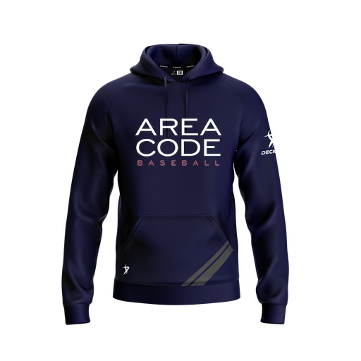 [FOLHSMNV-YXS-LOGO2] Decker Summit Hoodie (Youth XS, Navy, Logo 2)