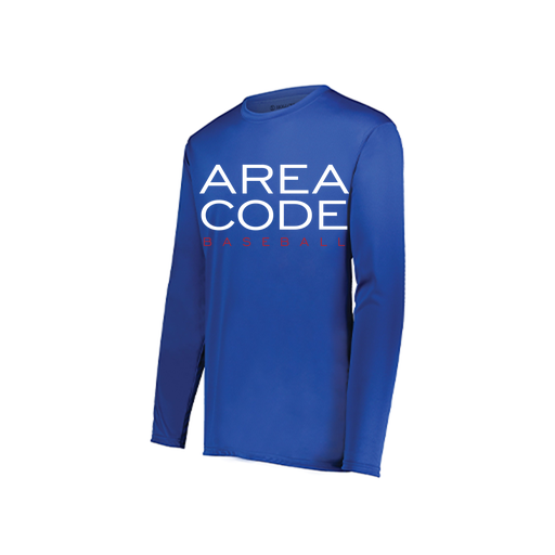 [222822.060.XS-LOGO2] Men's LS Smooth Sport Shirt (Adult XS, Royal, Logo 2)